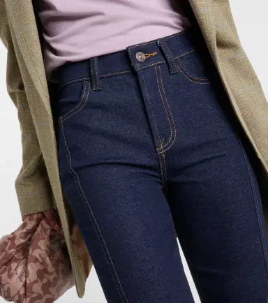 7 For All Mankind Seamed Megaflare high-rise flared jeans | Thumbnail 6 7 For All Mankind Seamed Megaflare high-rise flared jeans | Thumbnail 6