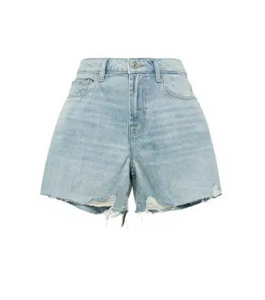 7 For All Mankind Monroe high-rise denim shorts | Thumbnail 1 7 For All Mankind Monroe high-rise denim shorts | Thumbnail 1