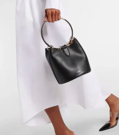 Alaïa Alaïa Ring Medium leather bucket bag | Thumbnail 4 Alaïa Alaïa Ring Medium leather bucket bag | Thumbnail 4