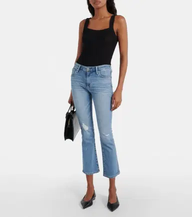 AG Jeans Jodi mid-rise cropped flared jeans | Thumbnail 7 AG Jeans Jodi mid-rise cropped flared jeans | Thumbnail 7