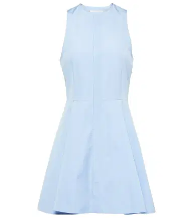 Ami Paris Godet cotton poplin shirt dress | Thumbnail 1 Ami Paris Godet cotton poplin shirt dress | Thumbnail 1