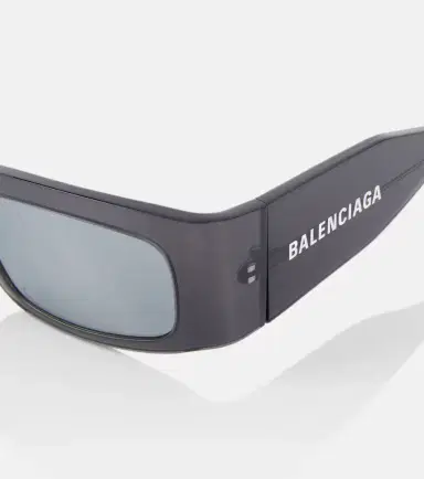 Balenciaga Logo rectangular sunglasses | Thumbnail 2 Balenciaga Logo rectangular sunglasses | Thumbnail 2