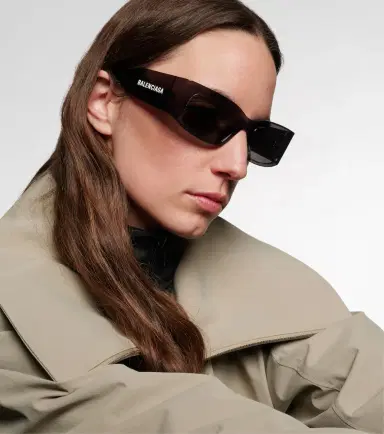 Balenciaga Logo rectangular sunglasses | Thumbnail 5 Balenciaga Logo rectangular sunglasses | Thumbnail 5