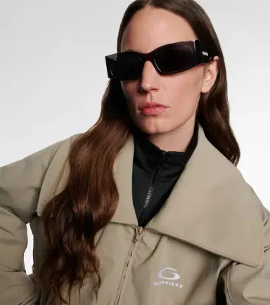Balenciaga Logo rectangular sunglasses | Thumbnail 6 Balenciaga Logo rectangular sunglasses | Thumbnail 6