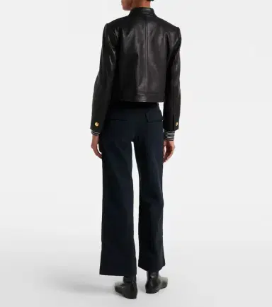 Nili Lotan Leon cotton wide-leg pants | Thumbnail 3 Nili Lotan Leon cotton wide-leg pants | Thumbnail 3