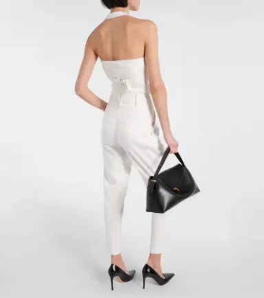 Veronica Beard Sofia high-rise linen-blend tapered pants | Thumbnail 5 Veronica Beard Sofia high-rise linen-blend tapered pants | Thumbnail 5