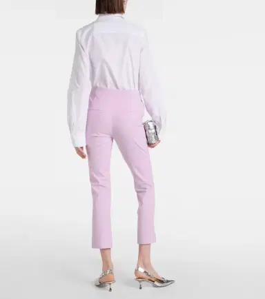 Veronica Beard Kean cropped high-rise slim pants | Thumbnail 2 Veronica Beard Kean cropped high-rise slim pants | Thumbnail 2