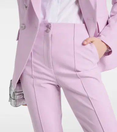 Veronica Beard Kean cropped high-rise slim pants | Thumbnail 4 Veronica Beard Kean cropped high-rise slim pants | Thumbnail 4