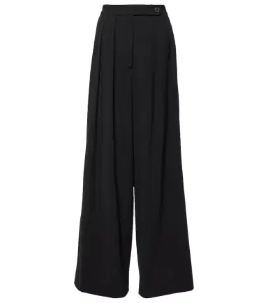 Dries Van Noten Pleated wool-blend pants | Thumbnail 1 Dries Van Noten Pleated wool-blend pants | Thumbnail 1