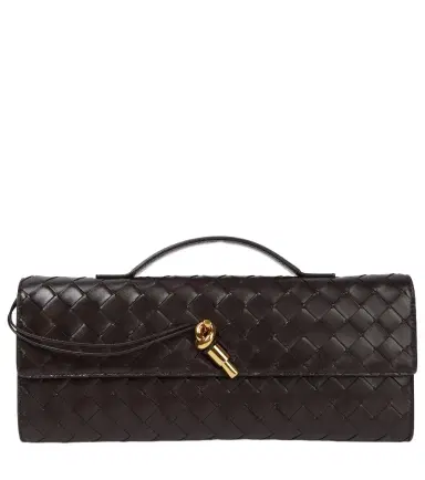 Bottega Veneta Andiamo Intrecciato leather clutch | Thumbnail 1 Bottega Veneta Andiamo Intrecciato leather clutch | Thumbnail 1
