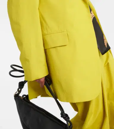 Dries Van Noten Oversized cotton poplin blazer | Thumbnail 3 Dries Van Noten Oversized cotton poplin blazer | Thumbnail 3