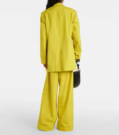 Dries Van Noten Oversized cotton poplin blazer | Thumbnail 5 Dries Van Noten Oversized cotton poplin blazer | Thumbnail 5