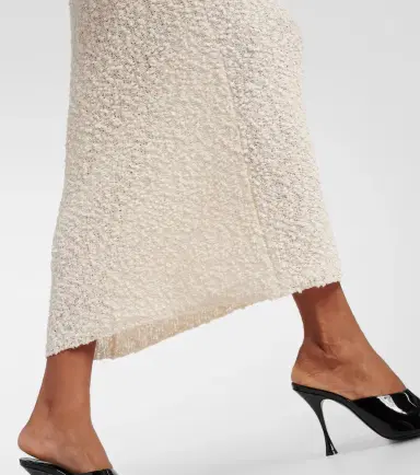 Magda Butrym Cotton-blend bouclé midi dress | Thumbnail 5 Magda Butrym Cotton-blend bouclé midi dress | Thumbnail 5