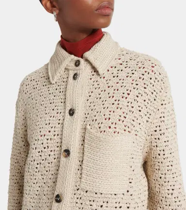 Bottega Veneta Cotton crochet shirt | Thumbnail 2 Bottega Veneta Cotton crochet shirt | Thumbnail 2