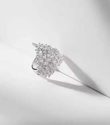 YEPREM Y-Not 18kt white gold ring with diamonds | Thumbnail 5 YEPREM Y-Not 18kt white gold ring with diamonds | Thumbnail 5