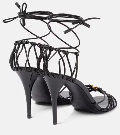 Saint Laurent Babylone 90 leather sandals | Thumbnail 2 Saint Laurent Babylone 90 leather sandals | Thumbnail 2
