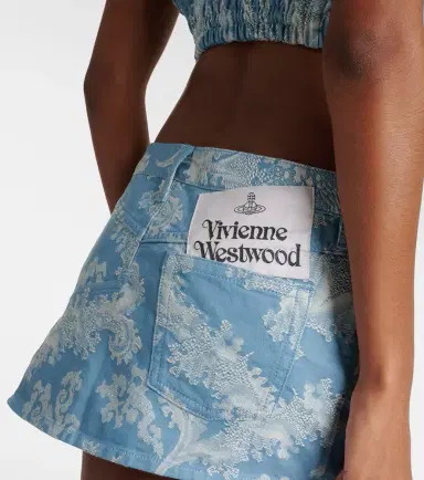 Vivienne Westwood Foam jacquard denim miniskirt | Thumbnail 5 Vivienne Westwood Foam jacquard denim miniskirt | Thumbnail 5