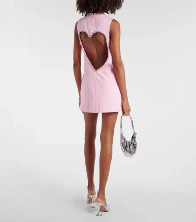 Area Crystal-embellished cutout minidress | Thumbnail 2 Area Crystal-embellished cutout minidress | Thumbnail 2