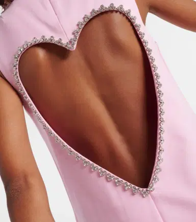 Area Crystal-embellished cutout minidress | Thumbnail 5 Area Crystal-embellished cutout minidress | Thumbnail 5
