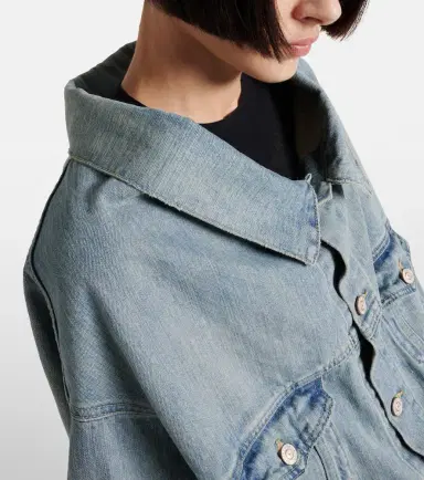 Balenciaga Oversized denim jacket | Thumbnail 6 Balenciaga Oversized denim jacket | Thumbnail 6