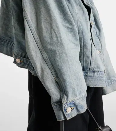 Balenciaga Oversized denim jacket | Thumbnail 7 Balenciaga Oversized denim jacket | Thumbnail 7