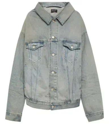 Balenciaga Oversized denim jacket | Thumbnail 1 Balenciaga Oversized denim jacket | Thumbnail 1