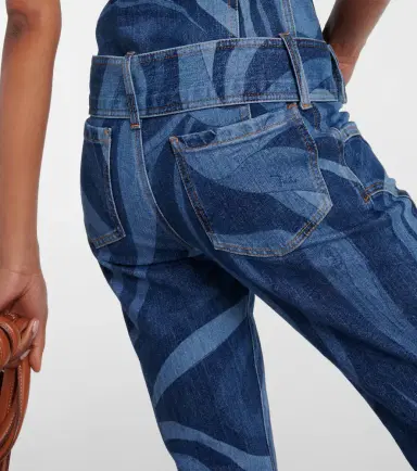 Pucci Marmo belted denim jumpsuit | Thumbnail 5 Pucci Marmo belted denim jumpsuit | Thumbnail 5