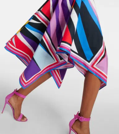 PUCCI Cigni halterneck cotton midi dress | Thumbnail 2 PUCCI Cigni halterneck cotton midi dress | Thumbnail 2