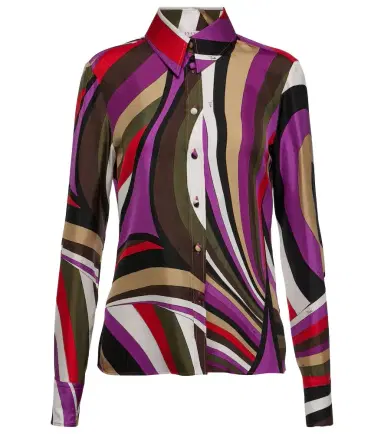 Pucci Iride silk shirt | Thumbnail 1 Pucci Iride silk shirt | Thumbnail 1