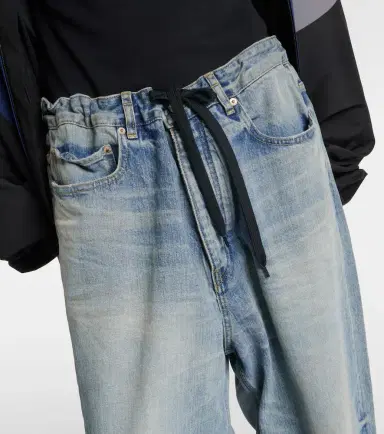 Balenciaga Mid-rise wide-leg jeans | Thumbnail 2 Balenciaga Mid-rise wide-leg jeans | Thumbnail 2