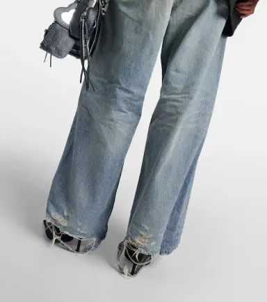 Balenciaga Mid-rise wide-leg jeans | Thumbnail 5 Balenciaga Mid-rise wide-leg jeans | Thumbnail 5