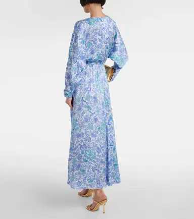 Poupette St Barth Printed midi dress | Thumbnail 2 Poupette St Barth Printed midi dress | Thumbnail 2