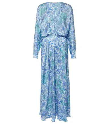 Poupette St Barth Printed midi dress | Thumbnail 1 Poupette St Barth Printed midi dress | Thumbnail 1