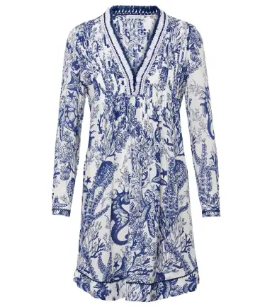 Poupette St Barth Ola printed minidress | Thumbnail 1 Poupette St Barth Ola printed minidress | Thumbnail 1