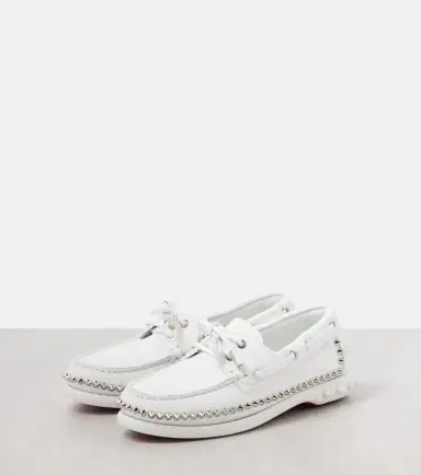 Christian Louboutin Gerockel studded leather boat shoes | Thumbnail 4 Christian Louboutin Gerockel studded leather boat shoes | Thumbnail 4