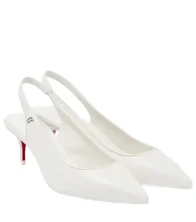 Christian Louboutin Sporty Kate Sling 55 leather slingback pumps | Thumbnail 1 Christian Louboutin Sporty Kate Sling 55 leather slingback pumps | Thumbnail 1