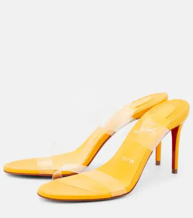 Christian Louboutin Just Nothing 85 PVC mules | Thumbnail 3 Christian Louboutin Just Nothing 85 PVC mules | Thumbnail 3