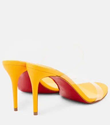 Christian Louboutin Just Nothing 85 PVC mules | Thumbnail 4 Christian Louboutin Just Nothing 85 PVC mules | Thumbnail 4