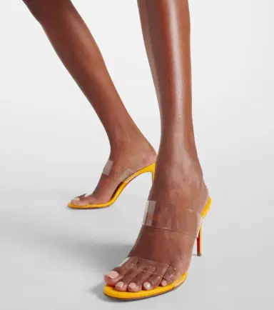 Christian Louboutin Just Nothing 85 PVC mules | Thumbnail 6 Christian Louboutin Just Nothing 85 PVC mules | Thumbnail 6
