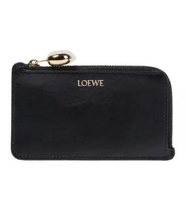 Loewe Logo leather card holder | Thumbnail 1 Loewe Logo leather card holder | Thumbnail 1