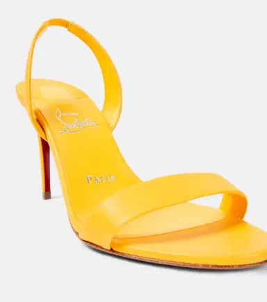 Christian Louboutin O Marylin 100 leather slingback sandals | Thumbnail 2 Christian Louboutin O Marylin 100 leather slingback sandals | Thumbnail 2