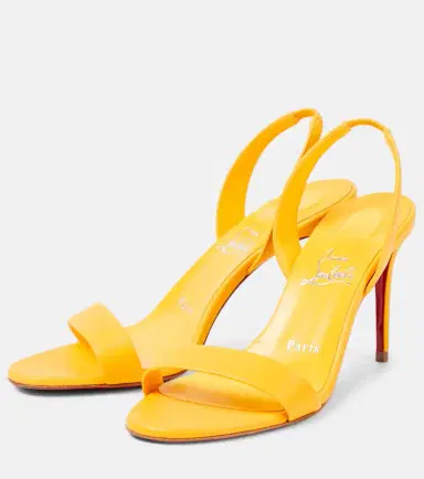 Christian Louboutin O Marylin 100 leather slingback sandals | Thumbnail 4 Christian Louboutin O Marylin 100 leather slingback sandals | Thumbnail 4