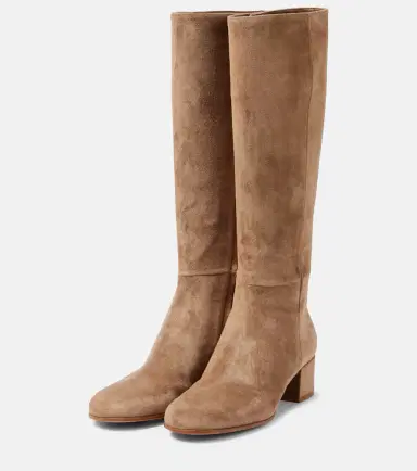 Gianvito Rossi 45 suede knee-high boots | Thumbnail 4 Gianvito Rossi 45 suede knee-high boots | Thumbnail 4