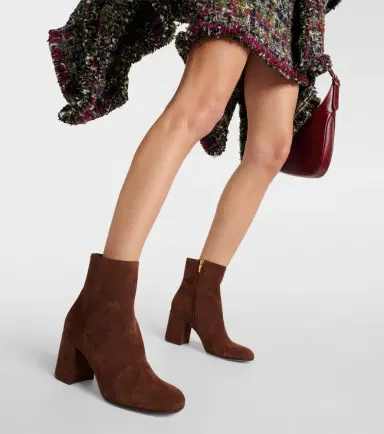 Gianvito Rossi Joelle 70 suede ankle boots | Thumbnail 5 Gianvito Rossi Joelle 70 suede ankle boots | Thumbnail 5