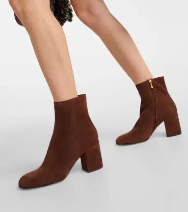 Gianvito Rossi Joelle 70 suede ankle boots | Thumbnail 6 Gianvito Rossi Joelle 70 suede ankle boots | Thumbnail 6