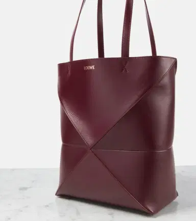 Loewe Puzzle Fold Medium leather tote bag | Thumbnail 3 Loewe Puzzle Fold Medium leather tote bag | Thumbnail 3