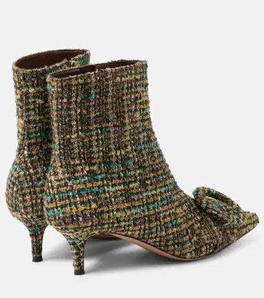 Gianvito Rossi 55 bouclé ankle boots | Thumbnail 3 Gianvito Rossi 55 bouclé ankle boots | Thumbnail 3
