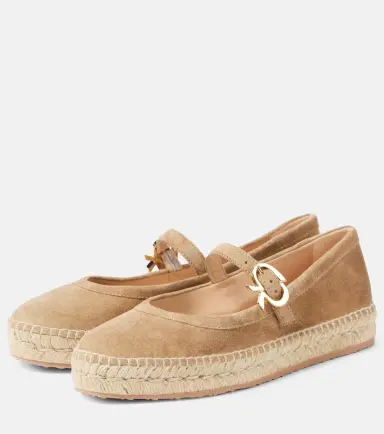 Gianvito Rossi Elda suede espadrilles | Thumbnail 2 Gianvito Rossi Elda suede espadrilles | Thumbnail 2