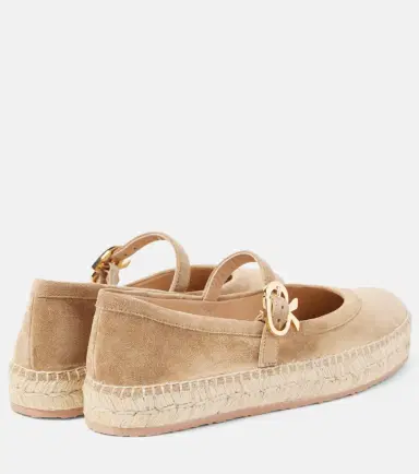Gianvito Rossi Elda suede espadrilles | Thumbnail 4 Gianvito Rossi Elda suede espadrilles | Thumbnail 4
