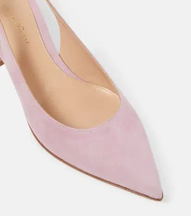 Gianvito Rossi Piper 45 suede slingback pumps | Thumbnail 2 Gianvito Rossi Piper 45 suede slingback pumps | Thumbnail 2